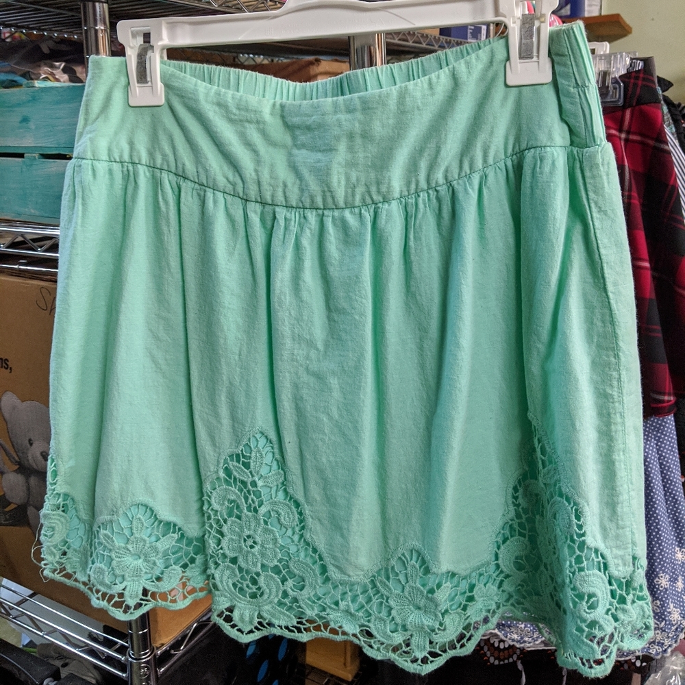 🌛 Turquoise Skirt